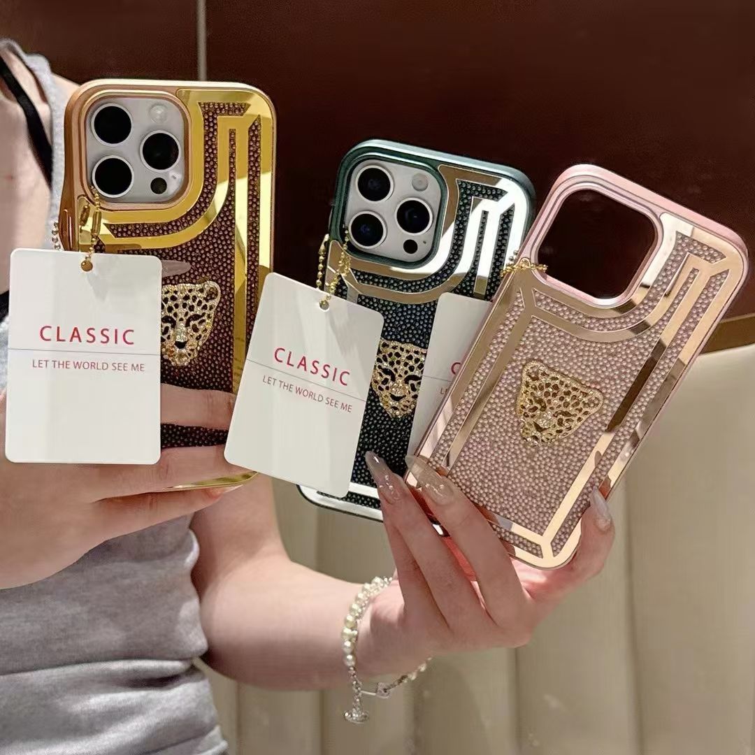 GlitterLeo Design Case For iPhone