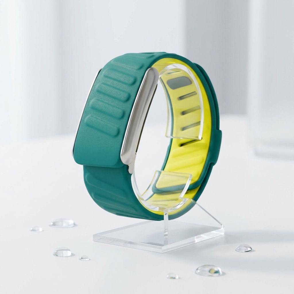 WaveFlex DualTone Silicone WHOOP Strap