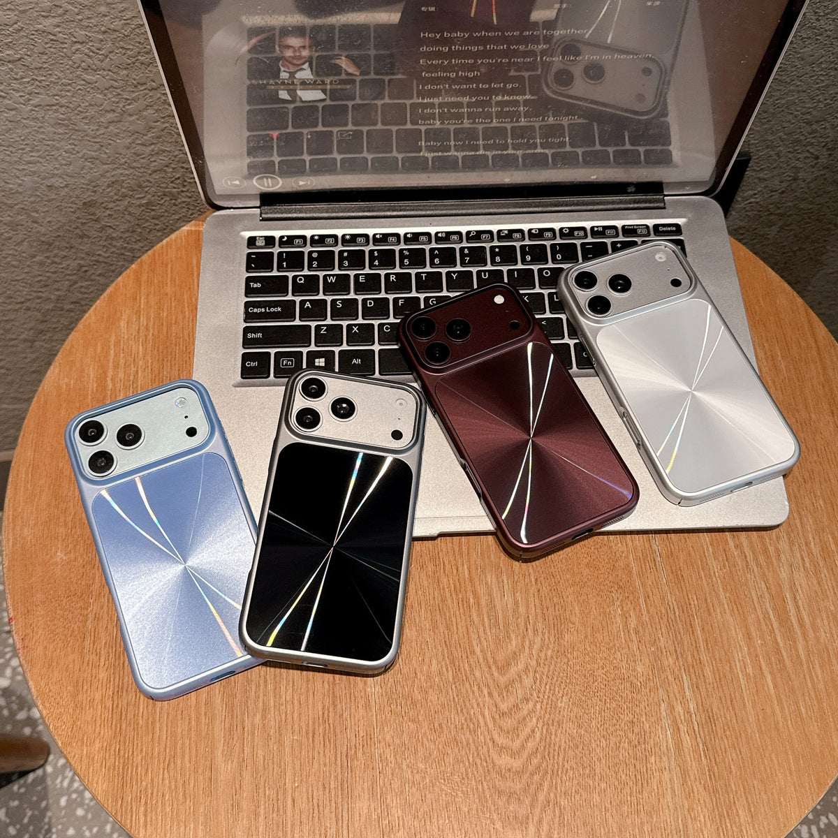 Geometric Starburst Shockproof Protective Case for iPhone