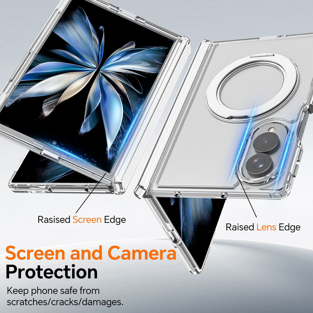 Clear KickStand Case For Samsung Fold