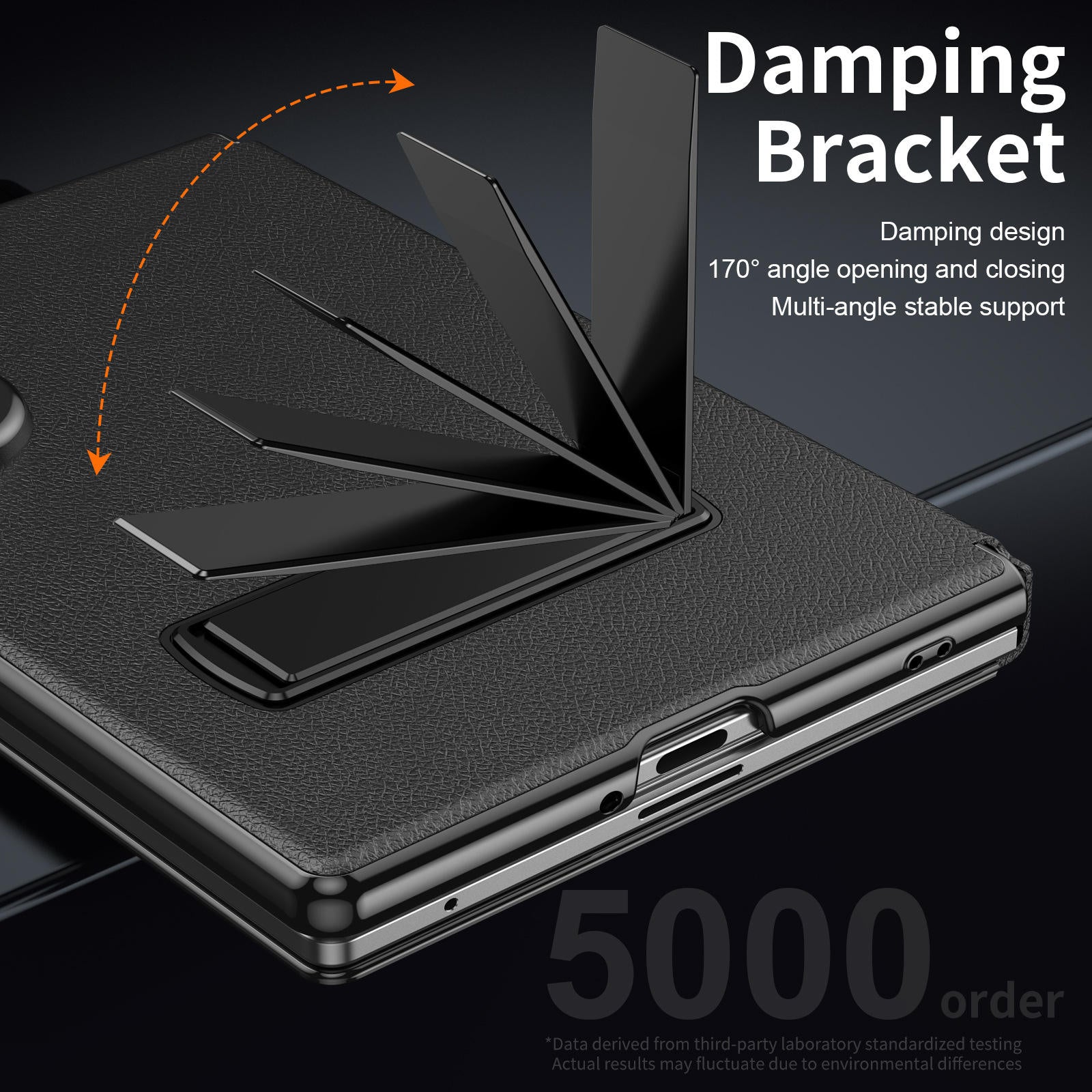 Flip With Stand Case For Samsung Fold