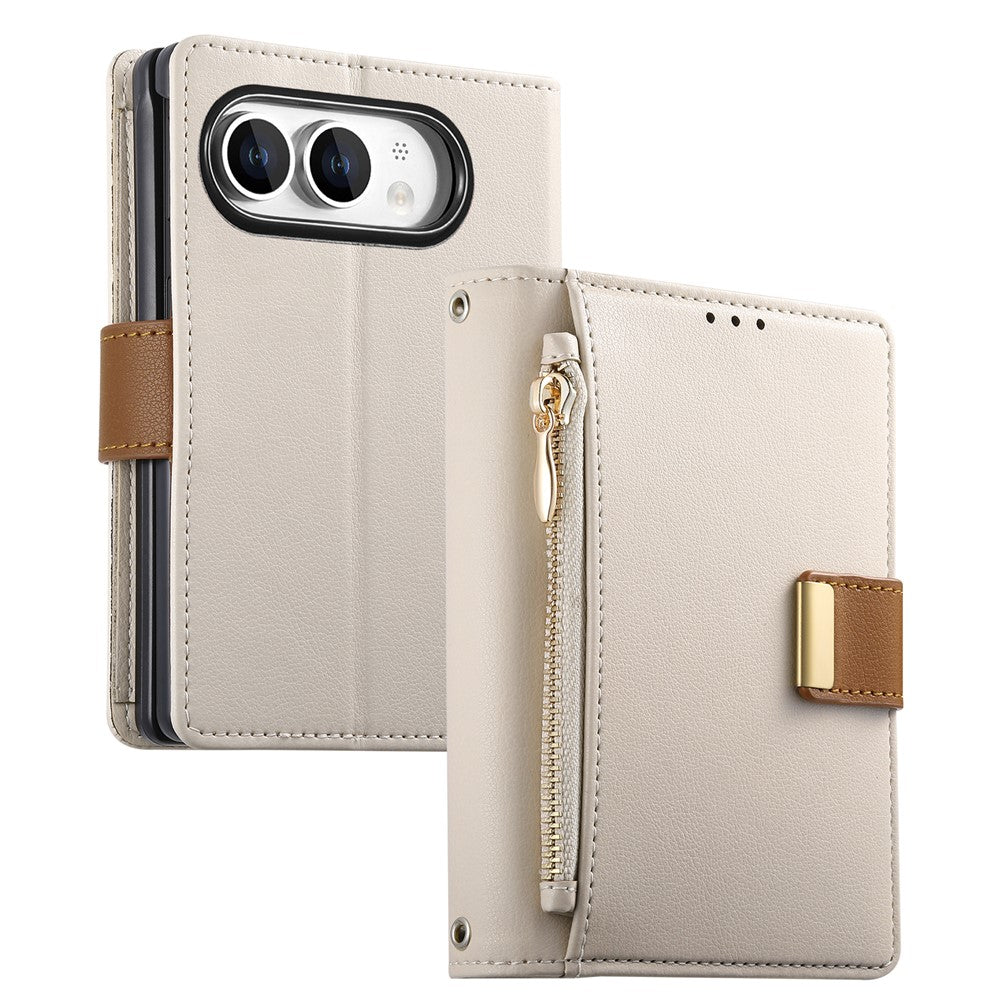 All-in-One Folio Leather Phone Case for iPhone Duo