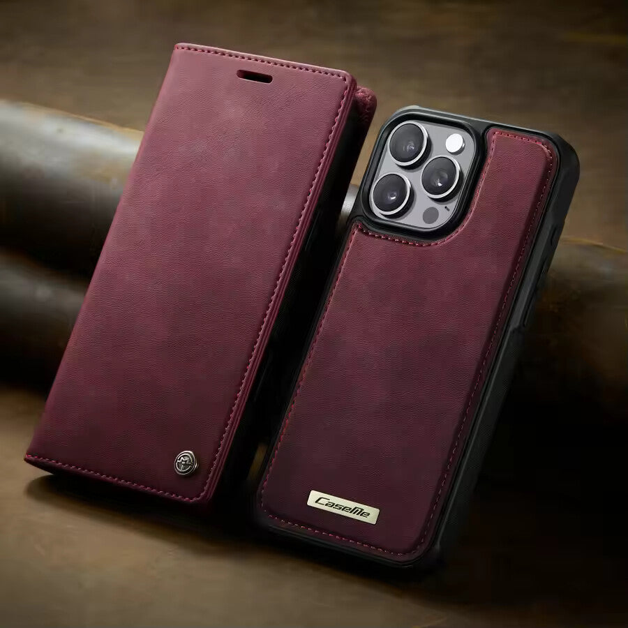 Detachable Flip Wallet Case for iPhone
