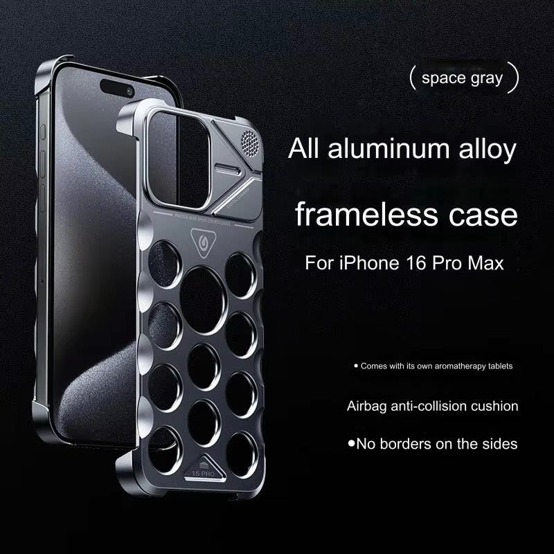 Air Bag Buffer Structure Aluminum Alloy Phone Shell