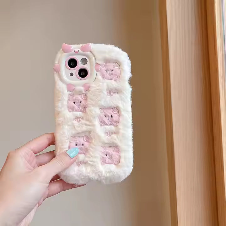 FurryPig Design Case For iPhone