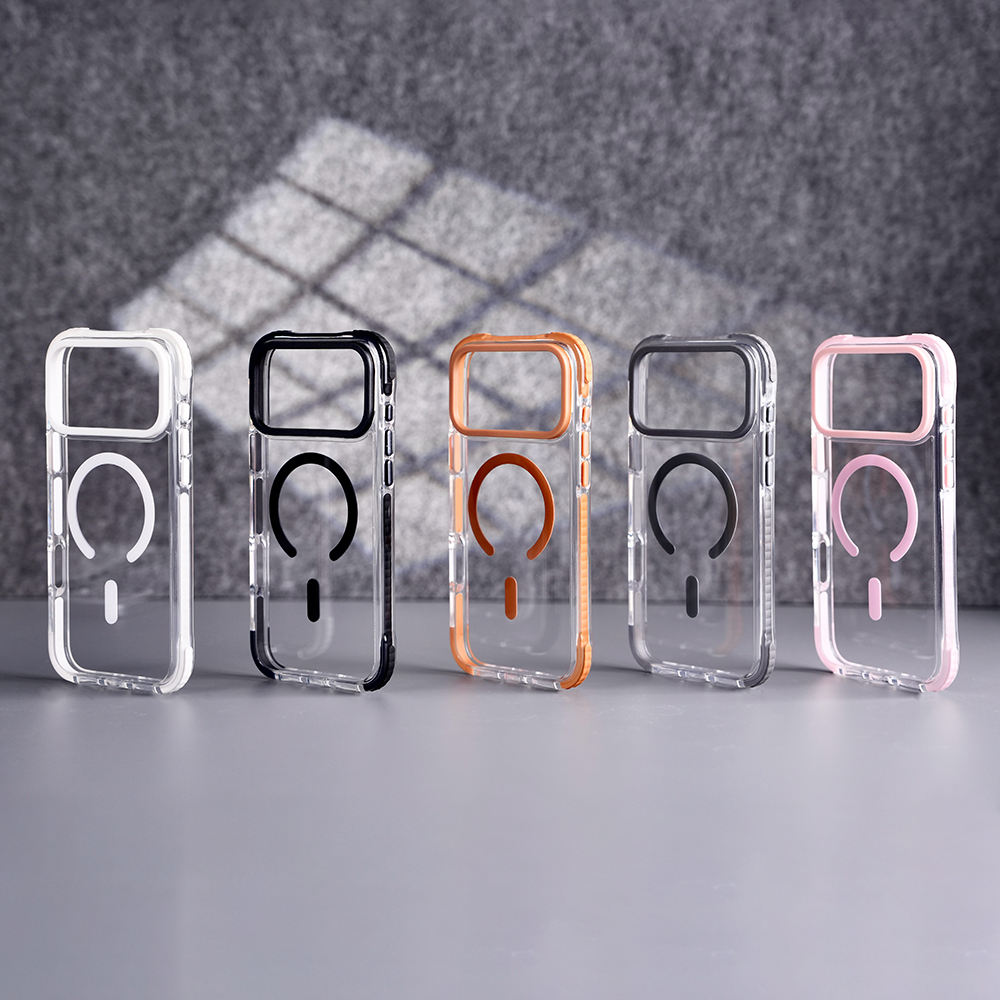 ColorBorder Transparent Case For iPhone