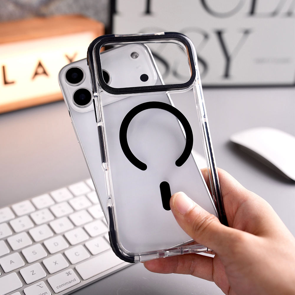 ColorBorder Transparent Case For iPhone
