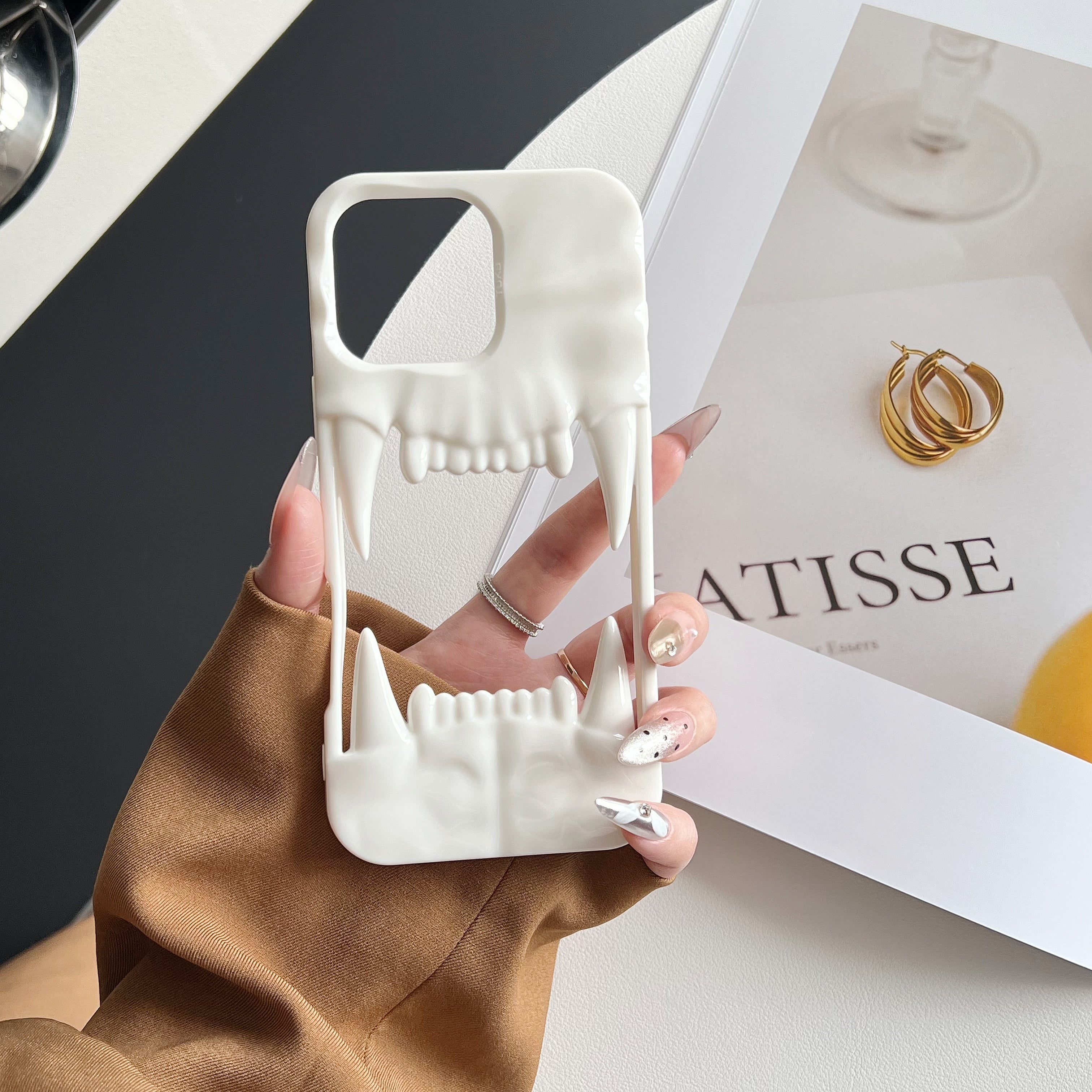 TigerTeeth Design Case For iPhone