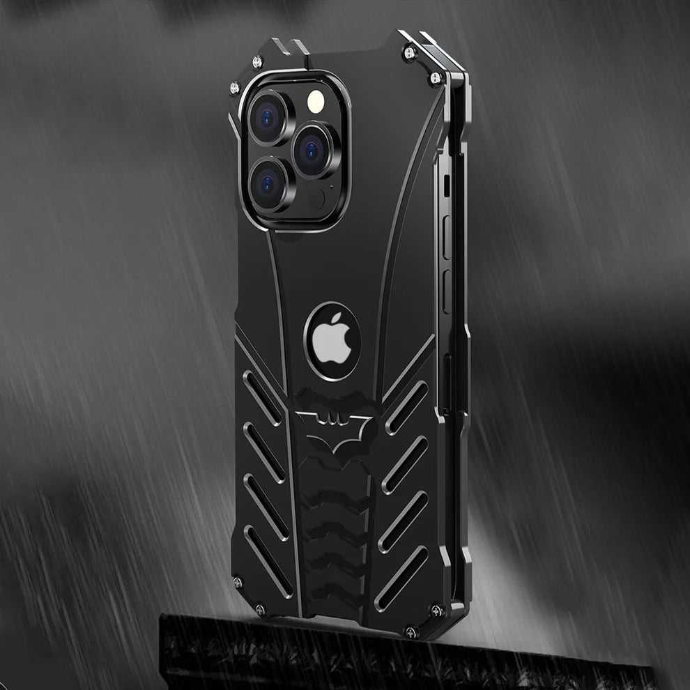 Batman Black Metal High Quality Shell For iPhone