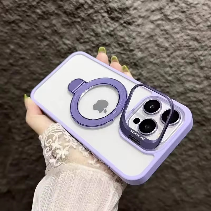 DualStand Clear Case For iPhone