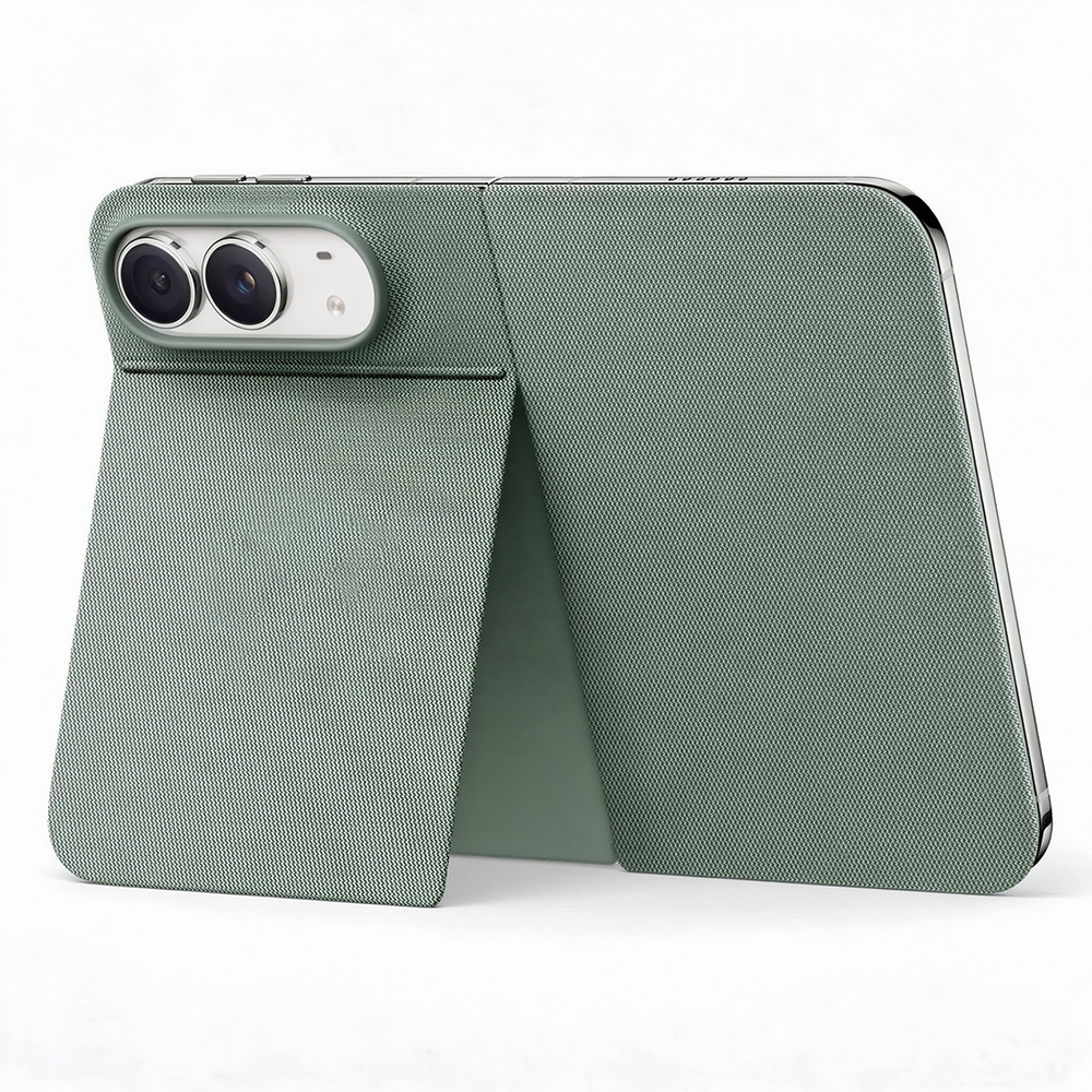 Techwoven Magnetic Case With Multi-Angle Kickstand for iPhone Duo