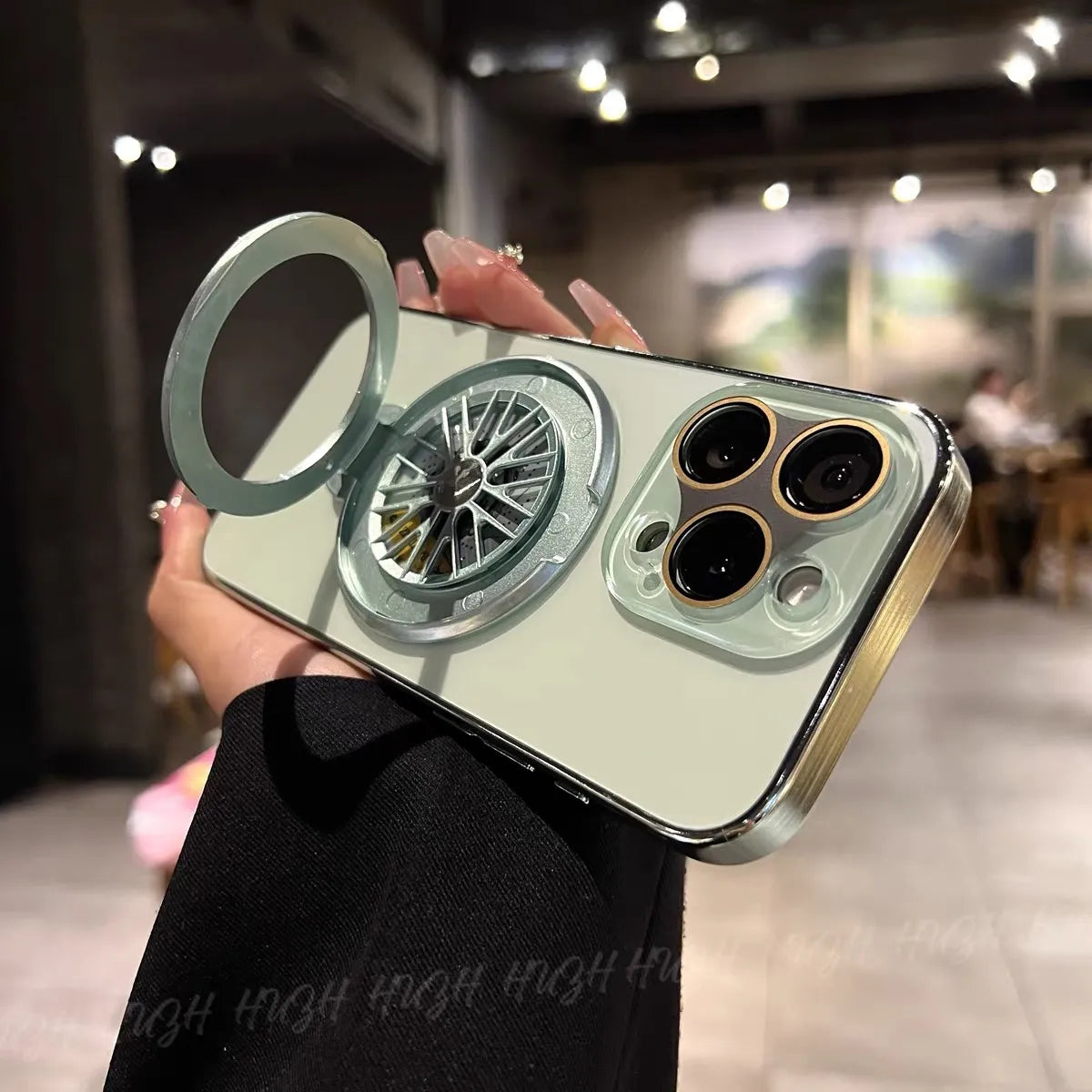 Racing Rim Design Case For iPhone
