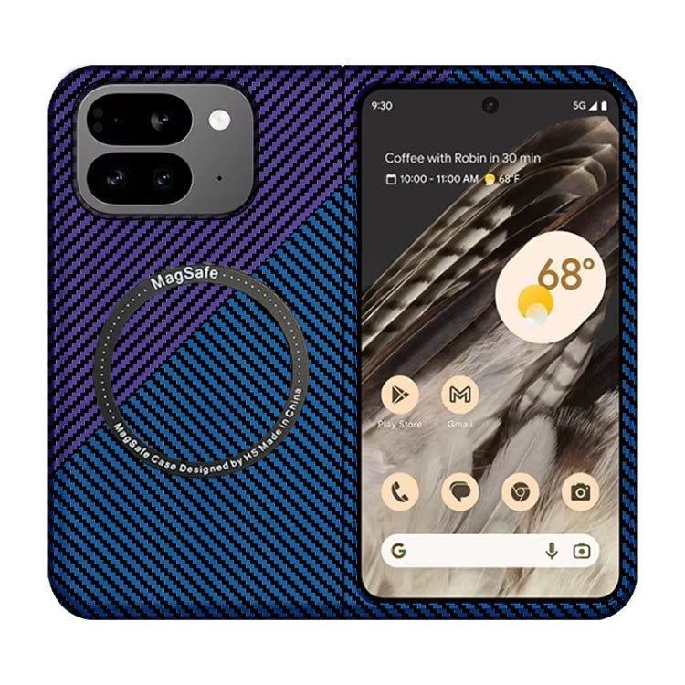 Colour Magnetic Carbon Fiber Case For Google