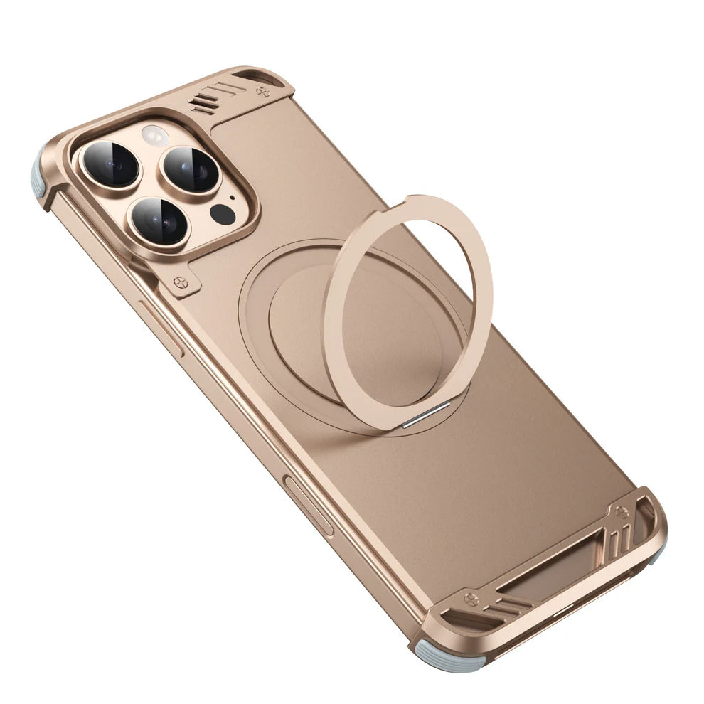 Aroma Air Cushion Metal Case For iPhone