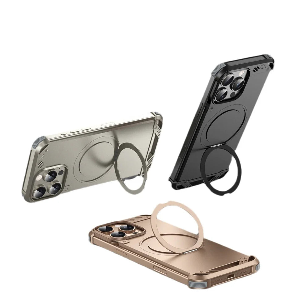 Aroma Air Cushion Metal Case For iPhone