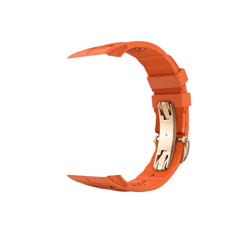 Auriglo Fluoro Rubber Strap for Glacium Series