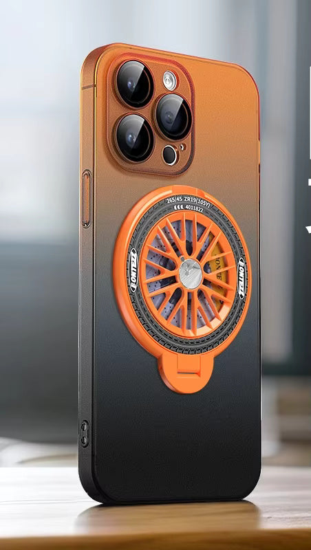 Sport Wheel Kickstand Design Case For iPhone