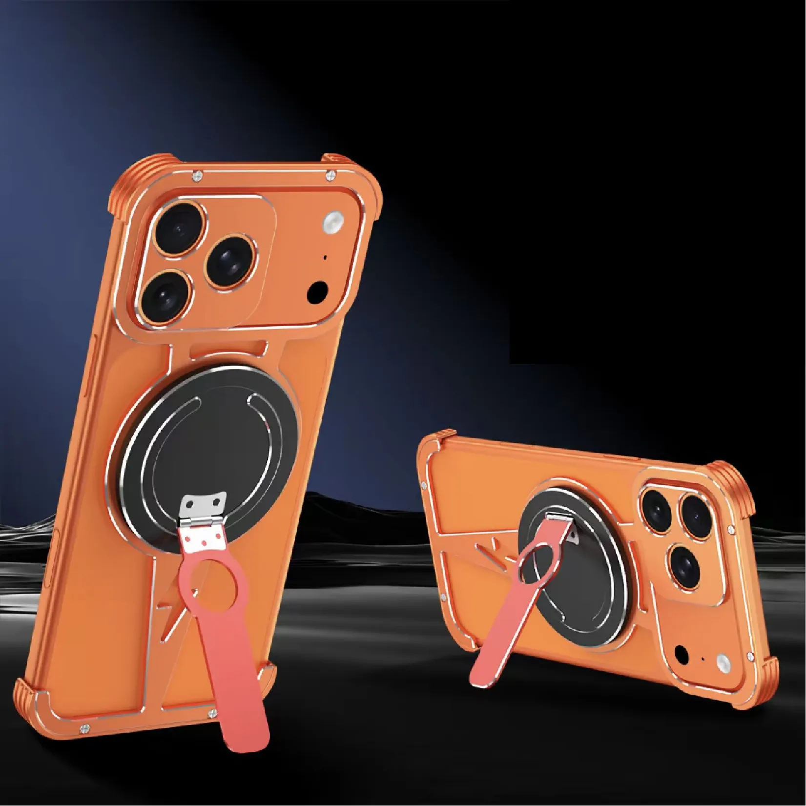 Flash Metal Case For iPhone