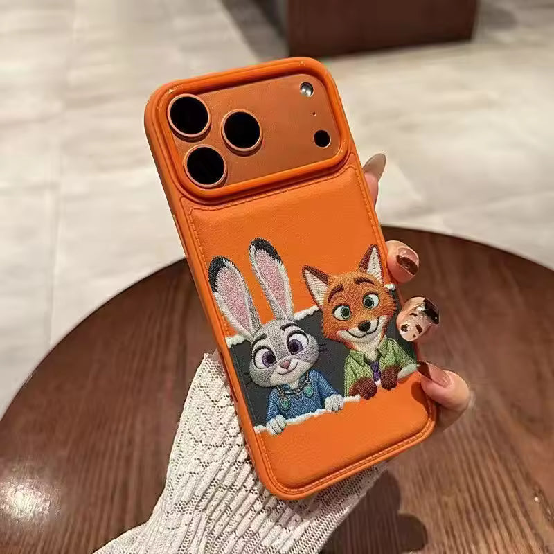 Zootopia Embroidered iPhone Case