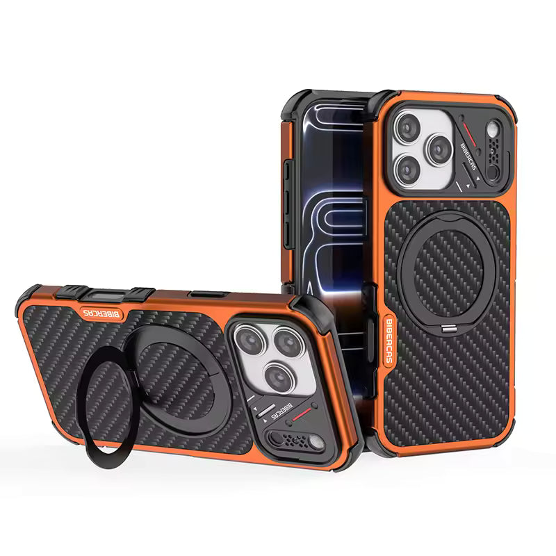 Cyber Rugged Carbon Case For iPhone