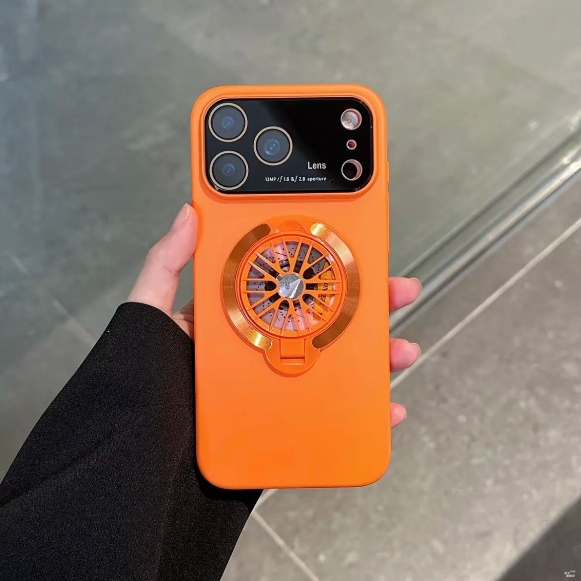 Rotating Wheel Stand Case For iPhone