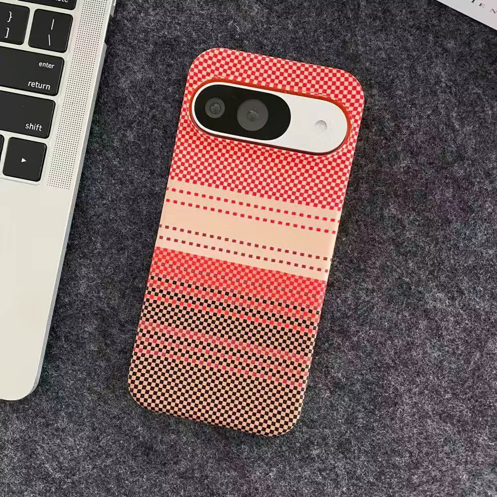 Colour Magnetic Carbon Fiber Case For Google Pixel