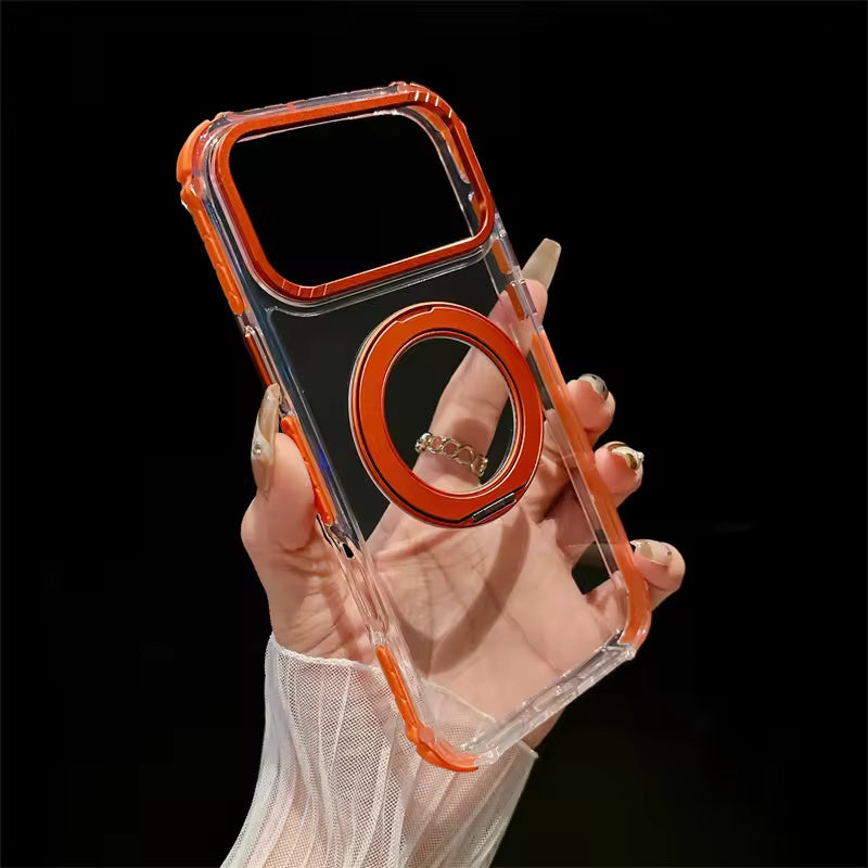 Pro ColorBorder Transparent Case For iPhone