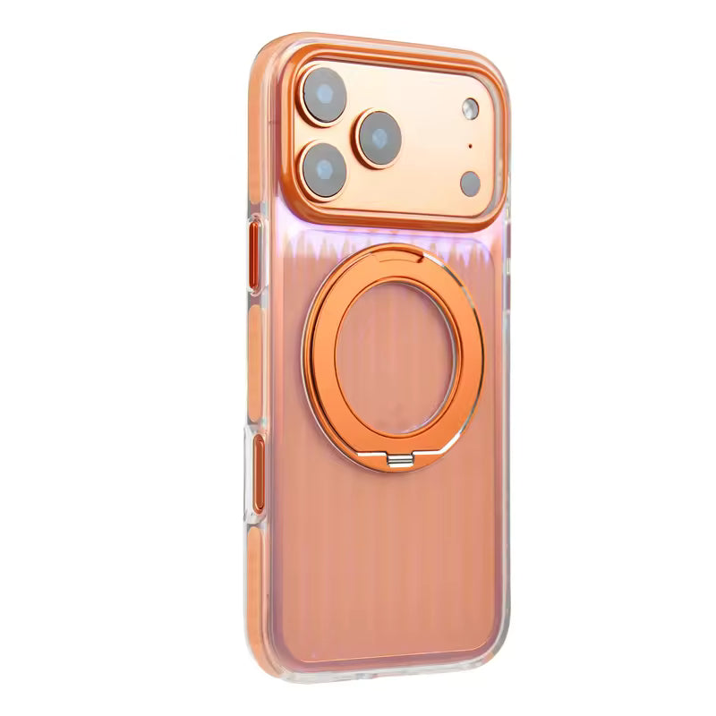 Gradient ColorBorder Transparent Case For iPhone