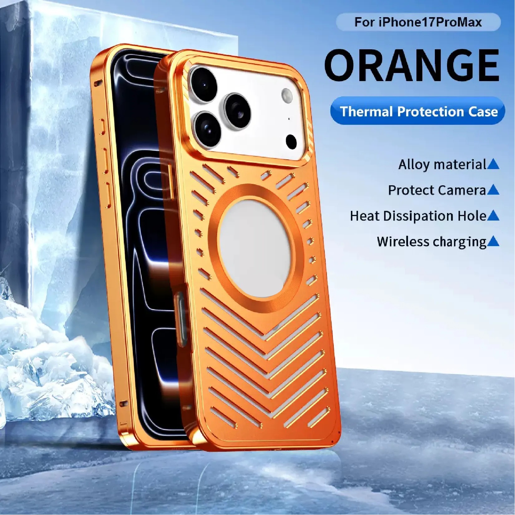 Auriglo Dissipation Aluminum Alloy iPhone Case