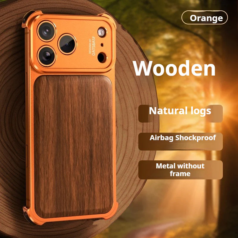 AirWood Armour Case For iPhone
