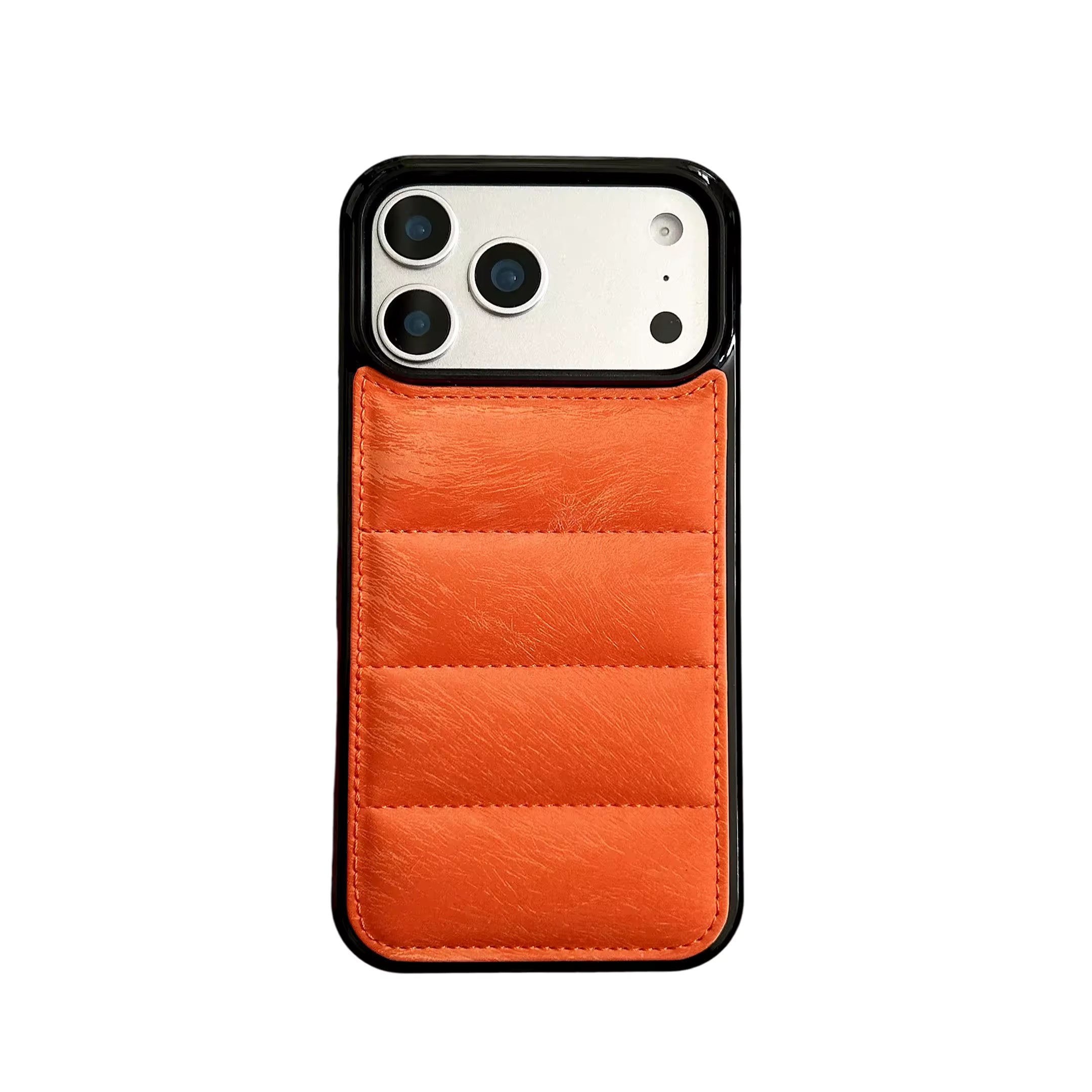 Texture Down Jacket Design Case For iPhone