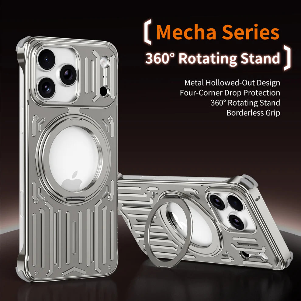 MechaMetal Case For iPhone