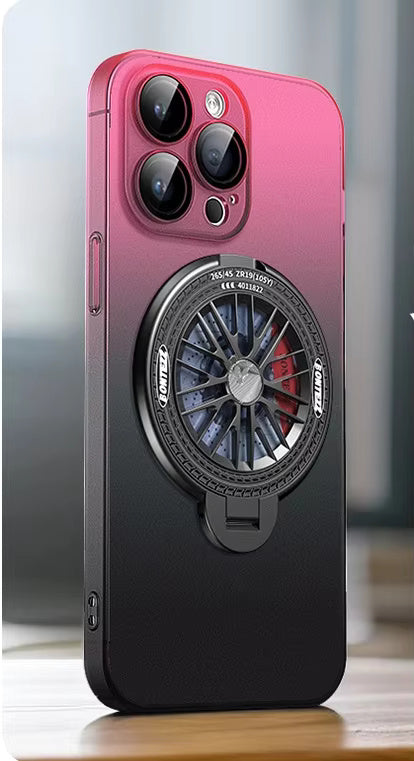 Sport Wheel Kickstand Design Case For iPhone