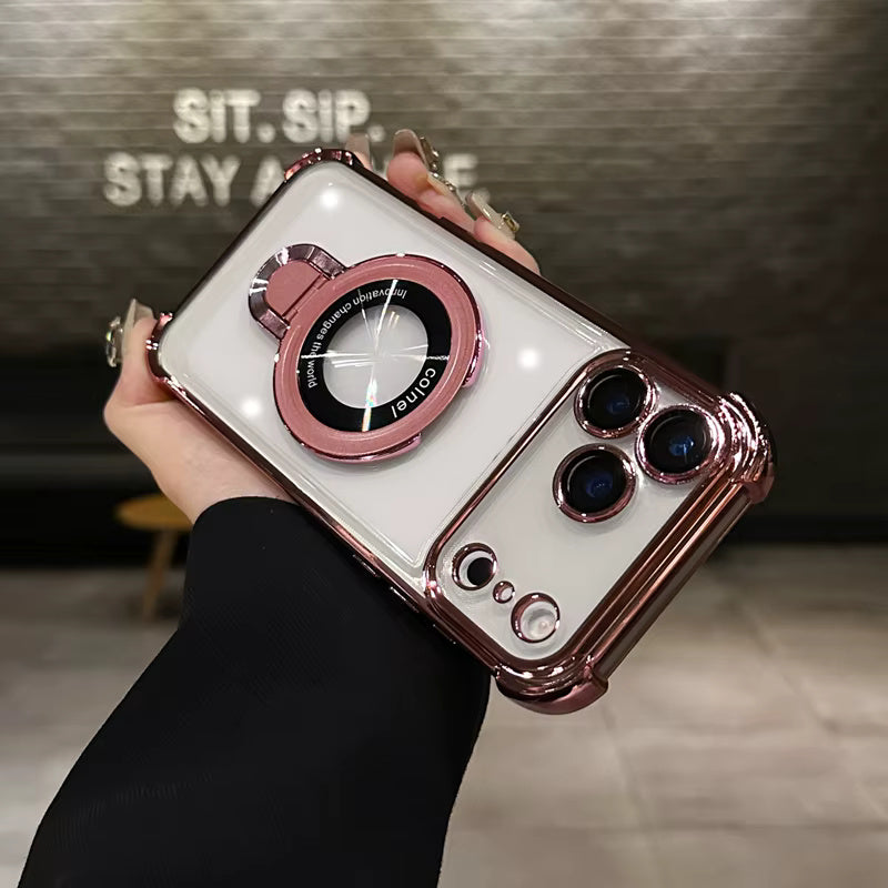 Colnel Transparent MagSafe Case For iPhone