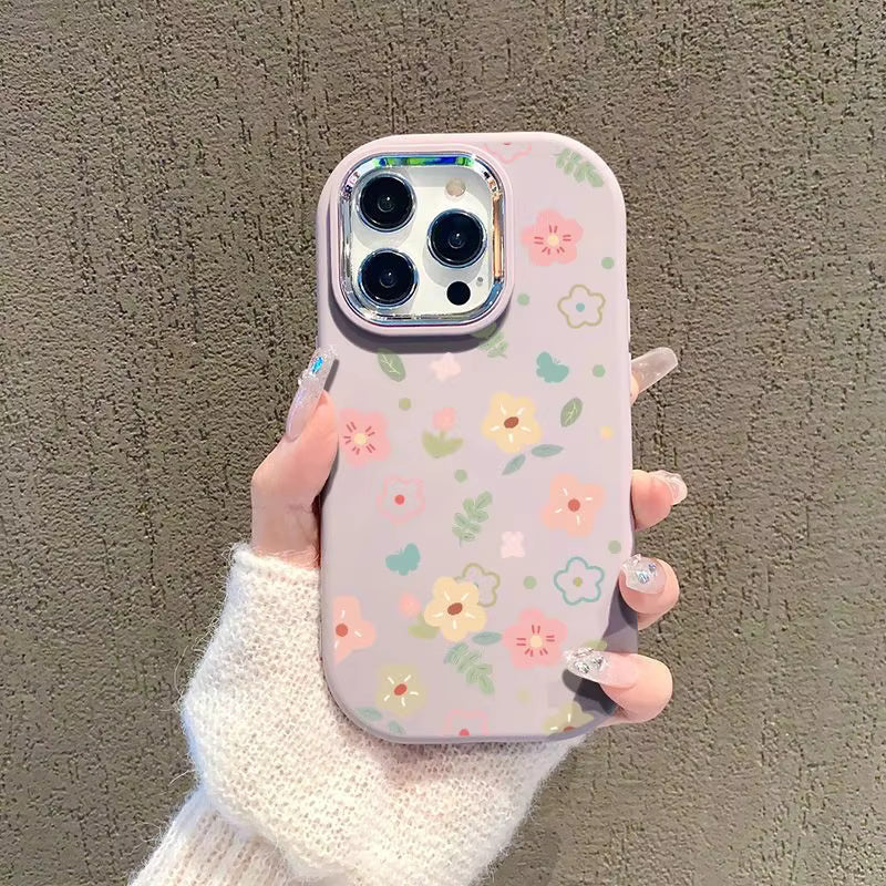 RoundEdge Flower Case For iPhone