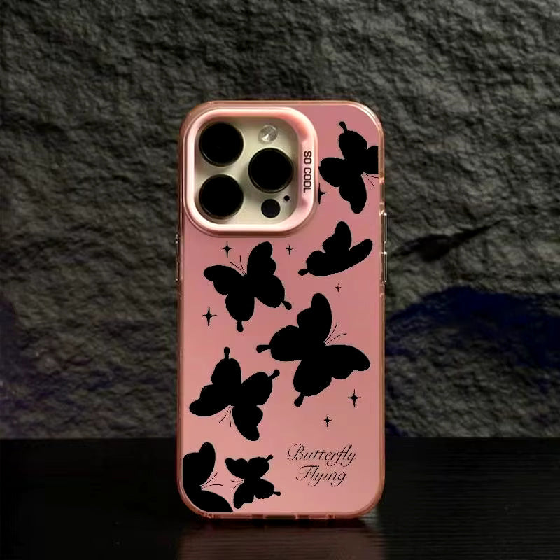 Butterfly Mirror Fashion Case For iPhone