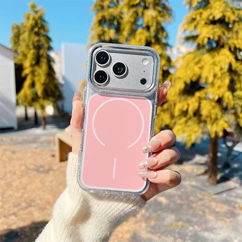 Clear ColorBack Case For iPhone