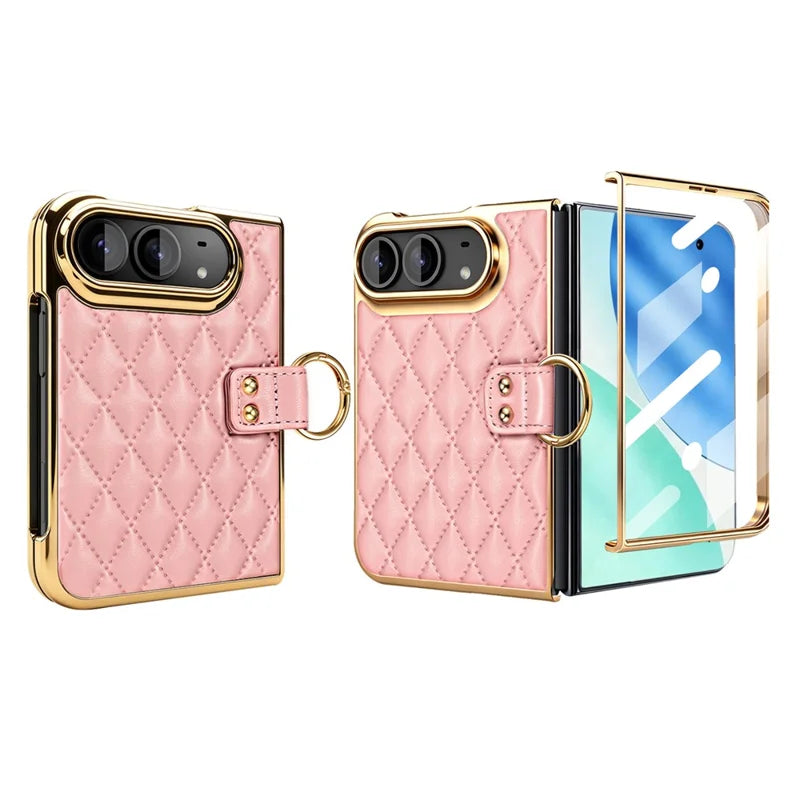 RhombusGrid Design Case For iPhone Duo