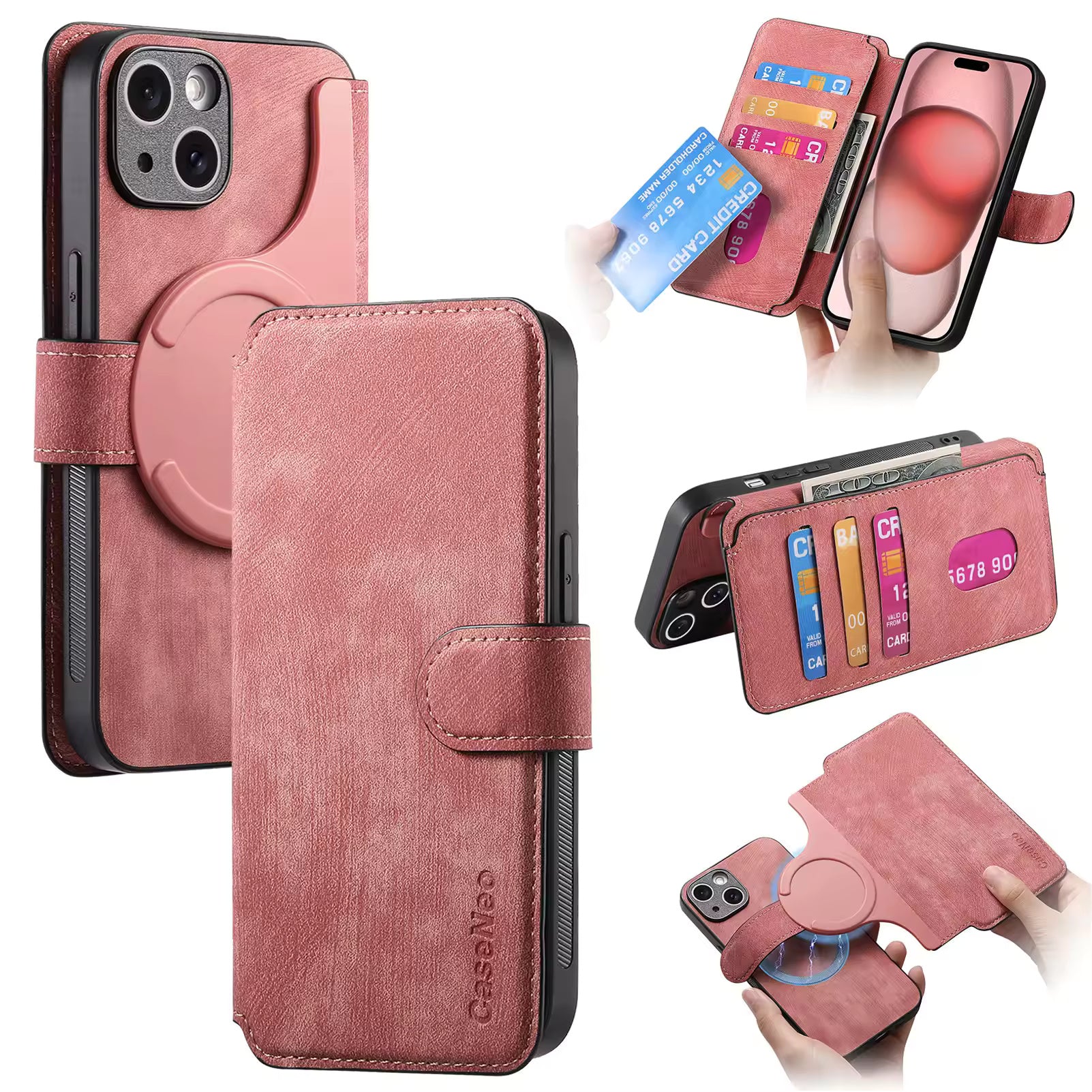 Detachable Flip Case For iPhone