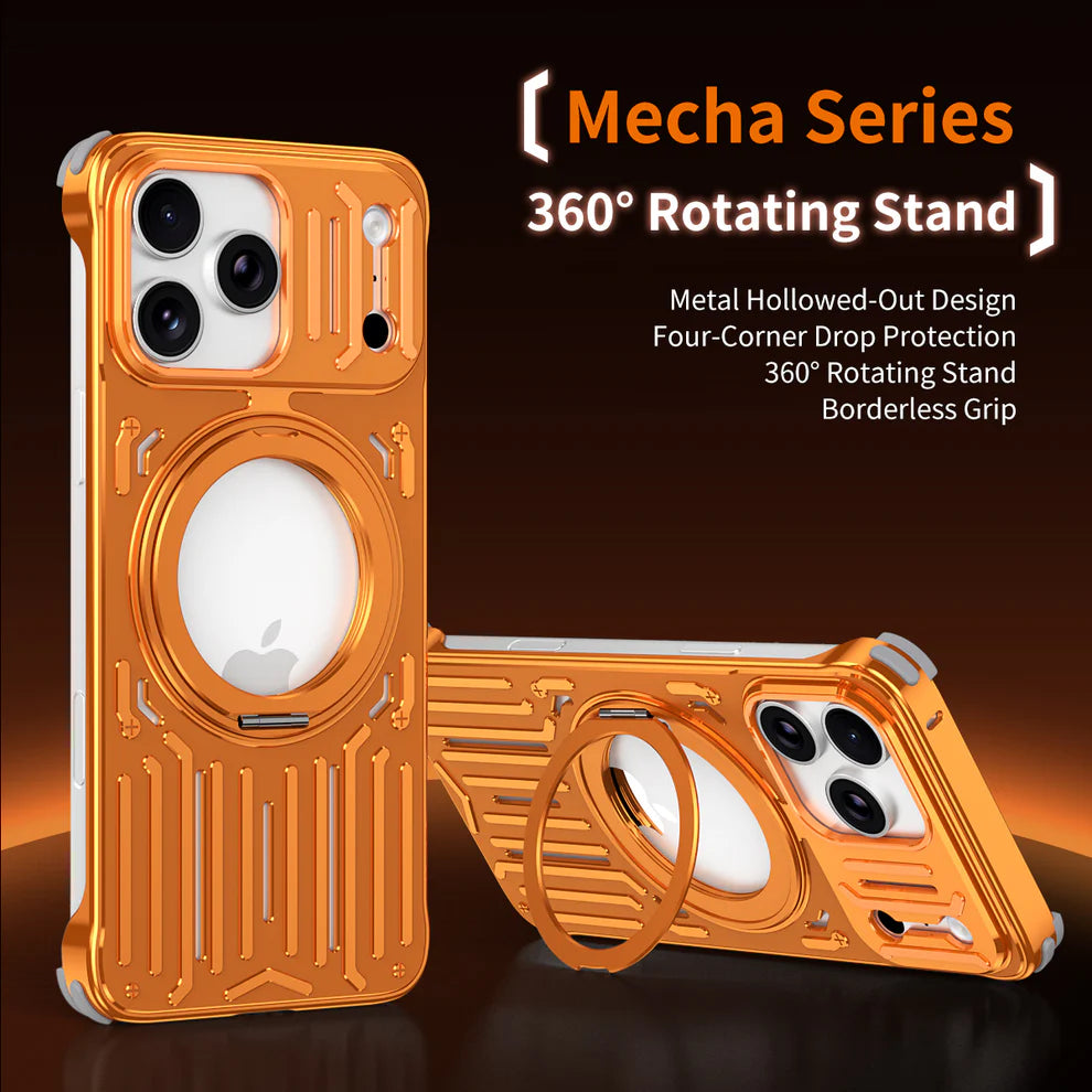 MechaMetal Case For iPhone