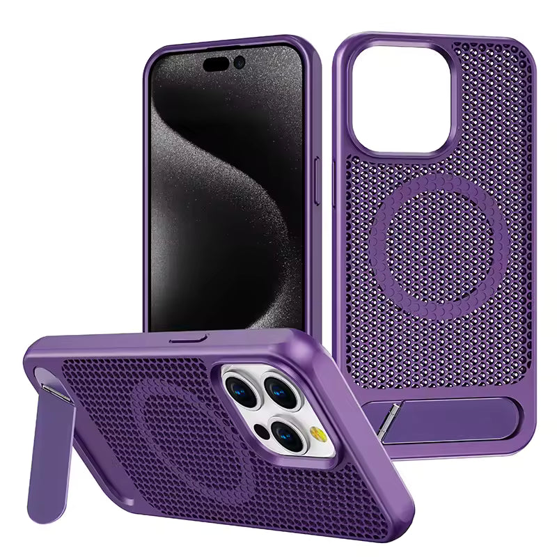HeatDissipation Kickstand Case For iPhone