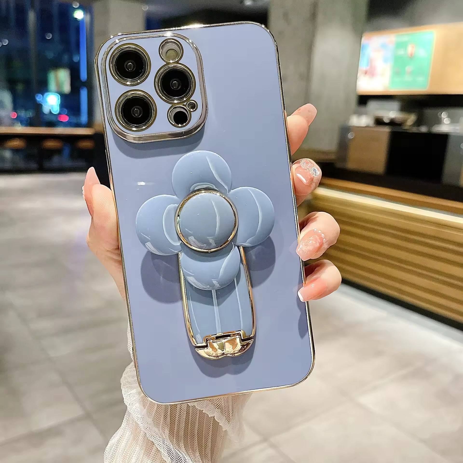 Windmill Bracket Case For iPhone
