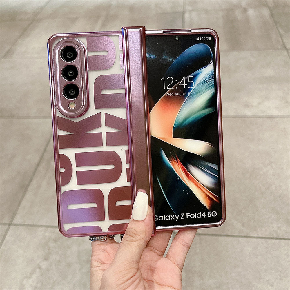 DUK Text Case For Samsung Fold