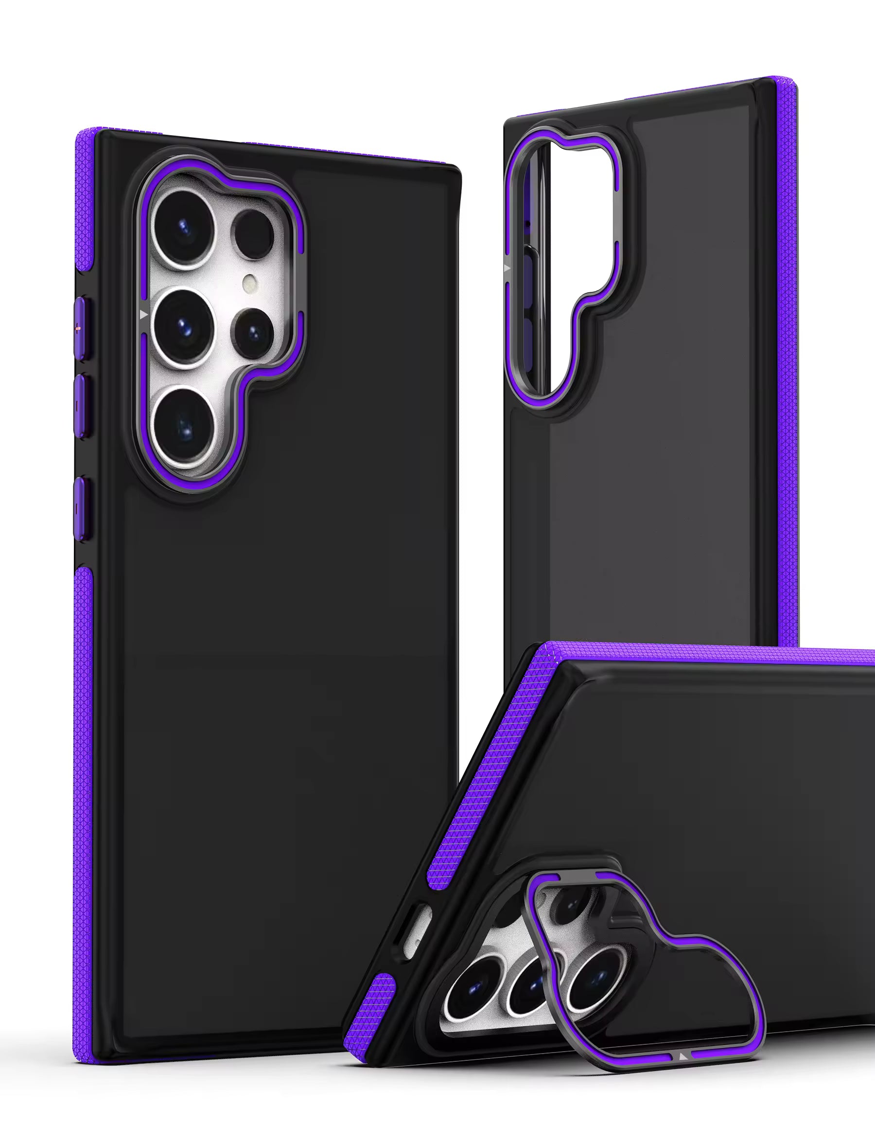 Dark ColorBorder Case For Samsung