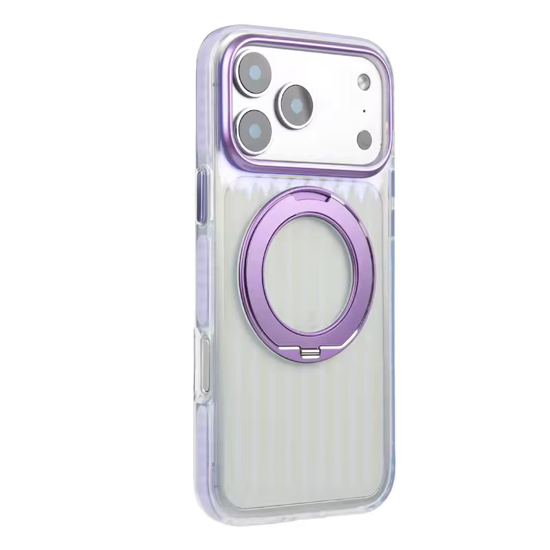 Gradient ColorBorder Transparent Case For iPhone