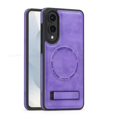 LeatherStand MagSafe Case For Samsung Edge