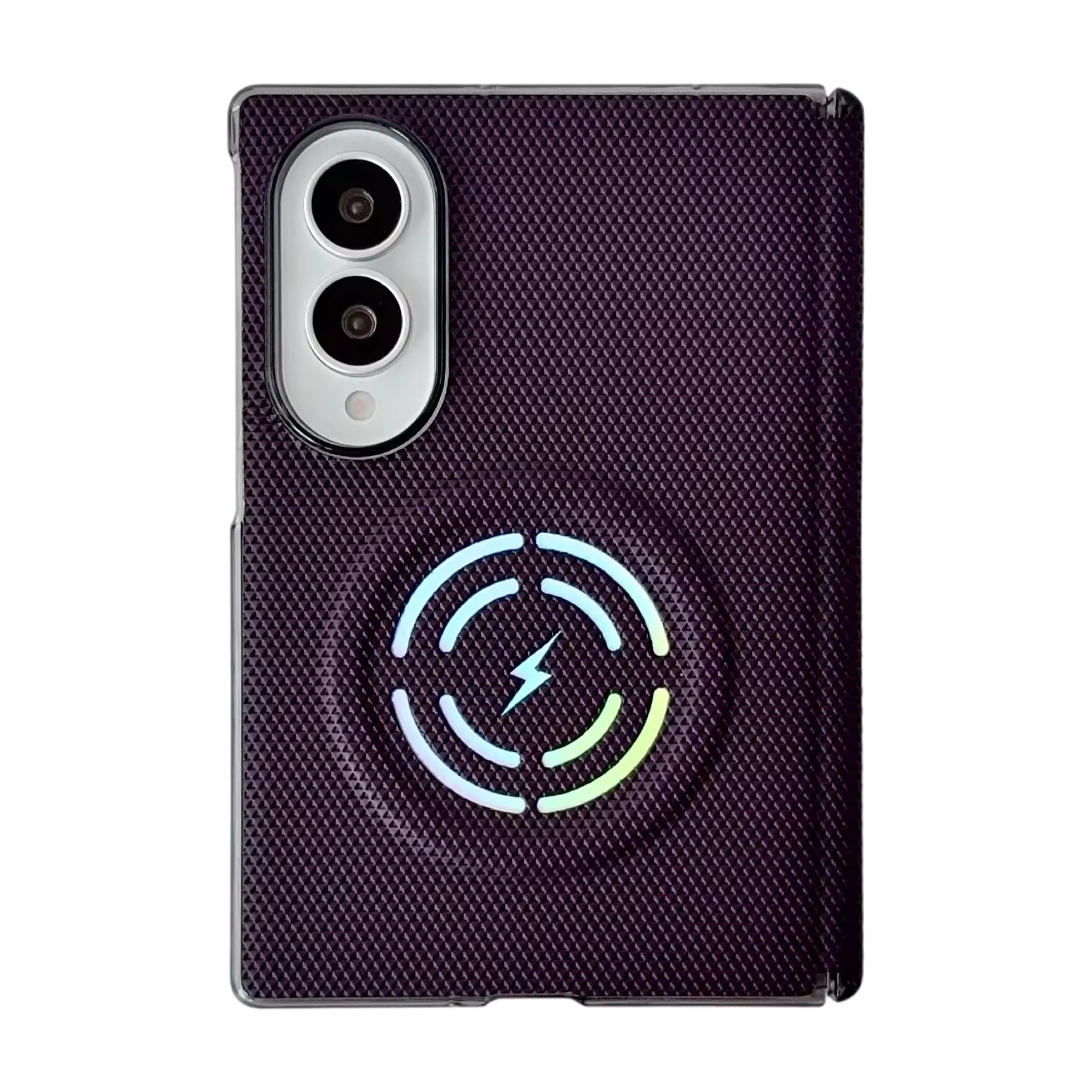 Woven Charging Ring Design Case For Samsung Fold
