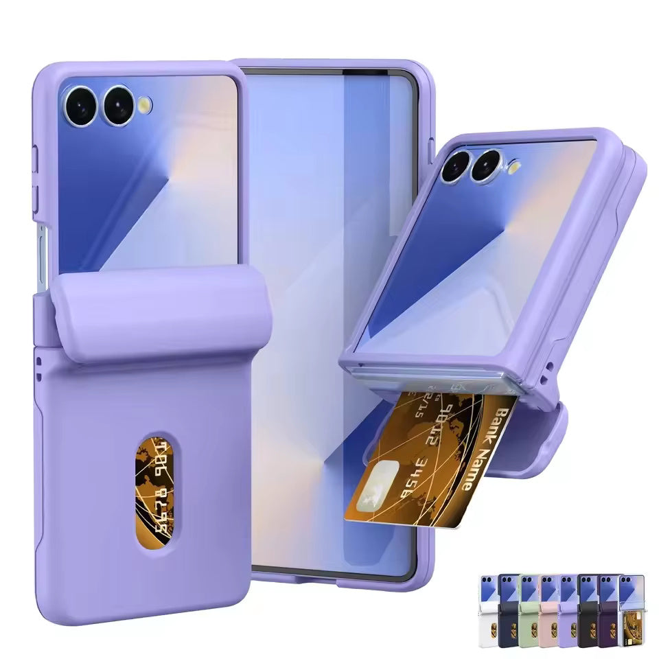 Smart CardHolder Case For Samsung Flip