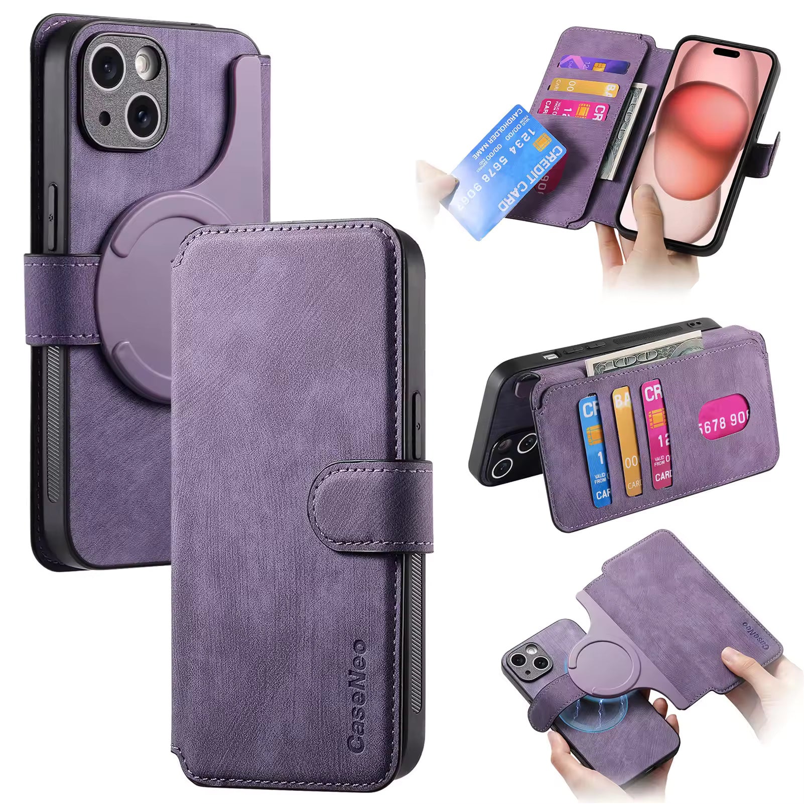 Detachable Flip Case For iPhone