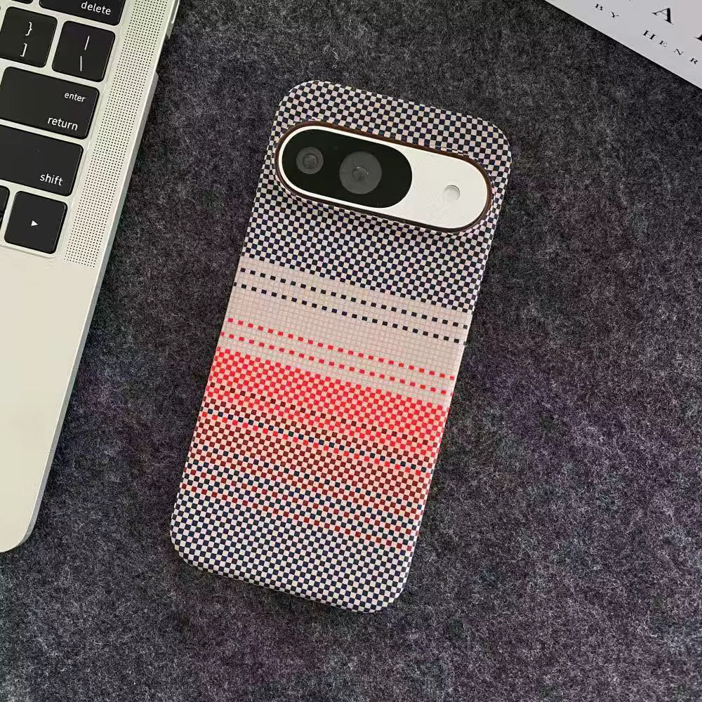 Colour Magnetic Carbon Fiber Case For Google Pixel
